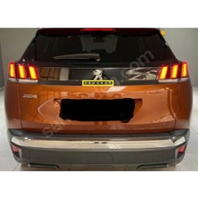 Woodhub 3008 Uyumlu Peugeot Bagaj Yazısı