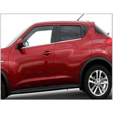 Woodhub Nissan Juke Krom Cam Çıtası 4 Prç. 2010 Üzeri P. Çelik
