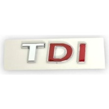 Woodhub Vw Passat B8 15-20 Arka Bagaj Kapak Tdı Yazısı Kırmızı 3G0853675N