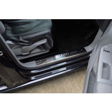 Woodhub Volkswagen Caddy Kapı Eşiği Kromu Nikelajı 2004-2015