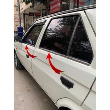 Woodhub Skoda Fovarit 1993 Cam Çıtası Krom Paslnmaz