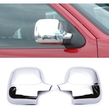 Woodhub Citroen Berlingo 1996-2008 Arası Krom Ayna Kapağı Abs Krom 2 Prç