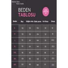 Sternen Glanz Unisex 4'lü Bornoz Set Nakışlı Baş Havlulu Çeyiz Seti Hamam Seti Banyo Seti %100 Pamuk