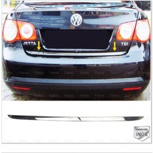 Woodhub Vw Jetta Krom Bagaj Alt Çıtası 2005-2010 Paslanmaz Çelik