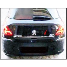 Woodhub Peugeot 308 Krom Bagaj Alt Çıtası 2007-2013 Arası P.çelik