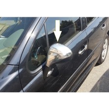 Woodhub Peugeot 207 Krom Ayna Kapağı 2 Prç. 2006 Üzeri P. Çelik