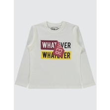 Civil Boys Erkek Çocuk Sweatshirt 6-9 Yaş Ekru