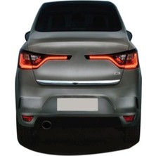 Woodhub Renault Megane 4 Sd Krom Bagaj Alt Çıtası 2016 Üzeri