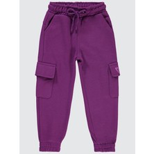 Civil Girls Kız Çocuk Eşofman Altı 2-5 Yaş Mor