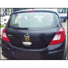 Woodhub Opel Corsa D Krom Bagaj Açma 2007-2014 Arası P.çelik