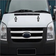 Woodhub Ford Transit 2003-2013 Model Arası Krom Kaput Havalandırma Çerçevesi Paslanmaz Çelik