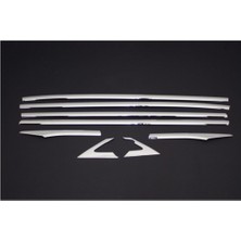 Woodhub Honda Civic Fc5 Krom Cam Çıtası 8 Prç. 2016 ve Sonrası