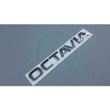 Woodhub Skoda Octavia A7 5e 2013-2020 Bagaj Yazısı Uyumlu