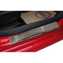 Woodhub Opel Astra H Kapı Eşiği Sd / Hb 4 Parça Krom 2004 - 2013