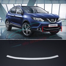 Woodhub Nissan Qashqai Ön Tampon Panjur Alt Çıtası Kromu 2014-2017