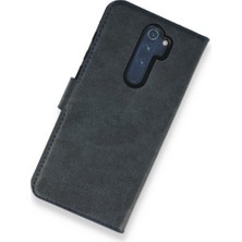 FUJİMAX Xiaomi Redmi Note 8 Pro Kılıf Dışı Deri Içi Silikon Kartlıklı Kapaklı Trend S Plus Kapak