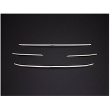 Woodhub Ford Transit 2019 ve Üzeri Krom Ön Panjur 4 Parça Paslanmaz Çelik