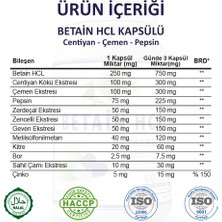 Betain HCL Kapsül (Betaine HCL Capsule)