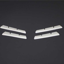 Woodhub Renault Megane-2 2007-2010 Model Arası Krom Ön Panjur 4 Parça Paslanmaz Çelik