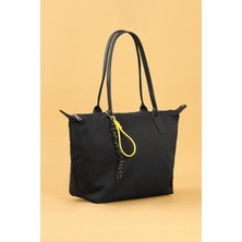 POLOGRAND London Orijinal Geniş Hacimli Su Geçirmez Paraşüt Kumaş Shopper Yeni Sezon Büyük Boy Omuz ve Kol Çantası