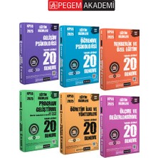 Pegem Akademi Yayıncılık 2025 PEGEM AKADEMİ KPSS Eğitim Bilimleri 120 Deneme (6.Kitap)