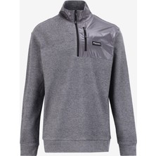 Discovery Expedition Gri Melanj Erkek Dik Yaka Relaxed Fit Sweatshirt D4WM-SWT3285