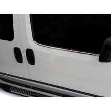 Woodhub Fiat Fiorino Krom Cam Alt Çıtası 2 Parça 2008 ve Sonrası