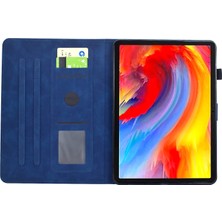 SUNShop Samsung Galaxy Tab A 10.1 T510 Için Kabartmalı Deri Tablet Kılıfı (Yurt Dışından)