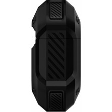 Spigen AirPods Pro (1. nesil) Kılıf Tough Armor Black - ASD00537