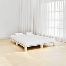 Pinoxi Ahşap Platform Karyola 140 x 200 cm