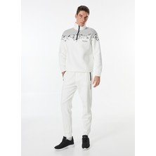 Ekru Erkek Jogger Eşofman Altı D4WM-EA3227