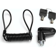 Huoxun Shop C B Rengi Stili Xiaomi M365 Elektrikli Scooter Kaykay Tekerlekleri Kilidi Disk Fren Hırsızlık Kilitli Çelik Tel Ile (Yurt Dışından)
