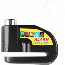 Huoxun Shop C Kırmızı Stil Bisiklet Alarm Kilidi 110DB Ses Hırsız Koruma Motor Bisikleti Motosiklet Tekerlek Disk Fren Alarm Kilidi Güvenlik Bisiklet Aksesuarları (Yurt Dışından)
