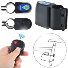 Huoxun Shop C Siyah Stil Bisiklet Kilidi Alarm Kablosuz Kilit Moto Mtb Güvenlik Sistemi Uzaktan Kumanda Açık Hava Bisikleti Hırsızlığa Karşı Koruma Aksesuarları (Yurt Dışından)