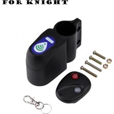 Huoxun Shop C Siyah Stil Bisiklet Kilidi Alarm Kablosuz Kilit Moto Mtb Güvenlik Sistemi Uzaktan Kumanda Açık Hava Bisikleti Hırsızlığa Karşı Koruma Aksesuarları (Yurt Dışından)