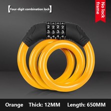 Huoxun Shop C Mavi Stil Bisiklet Aksesuarları Bisiklet Kilidi Hırsızlık Önleyici Şifreli Kombinasyon Numarası Kilidi Bisiklet Kilit Çelik Outdoor Ekipman Mtb Parçaları (Yurt Dışından)