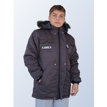 Besa Damla Çocuk Gri Mont – Besa Trend