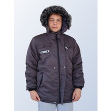 Besa Damla Çocuk Gri Mont – Besa Trend