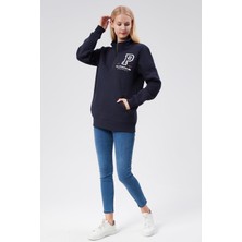 New World Polo Dik Yaka Kadın Ekru Slim Fit Sweatshirt 24FWW64075