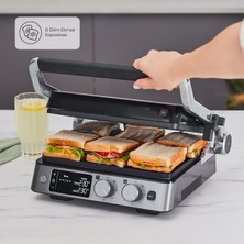 Karaca Compact Steel Sear And Grill Inox 2008 Izgara ve Tost Makinesi