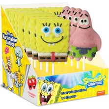 Relkon Sünger Bob Marshmallow Lollipops 45GR 12 Adet