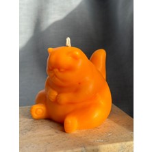 Nish Candles Dekoratif Tombul Tatlı Kedi Mum Kediseverler Için Kokulu Kedi Obje Mum
