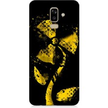 Teknomeg Samsung Galaxy J8 Uyumlu Rüzgar Gülü  Desenli Silikon Kılıf