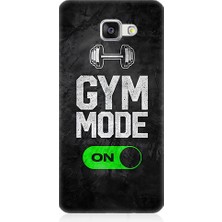 Teknomeg Samsung Galaxy A7 2016 Uyumlu Gym Mode  Desenli Silikon Kılıf