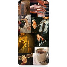 Teknomeg Samsung Galaxy A7 2018 Uyumlu Sanat Kolleksiyonu  Desenli Silikon Kılıf