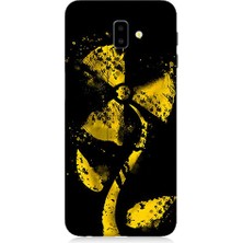 Teknomeg Samsung Galaxy J6 Plus Uyumlu Rüzgar Gülü  Desenli Silikon Kılıf