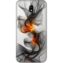 Teknomeg Samsung Galaxy J7 Pro Uyumlu Basketbol Potası  Desenli Silikon Kılıf