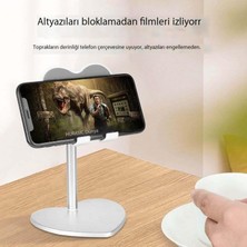 Span Cep Telefonu Standı Tembel Tablet Cep Telefonu Standı Teleskopik Cep Telefonu Masaüstü Standı (Yurt Dışından)