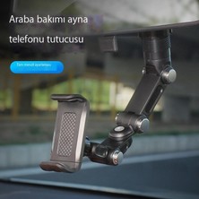 Span Evrensel Araç Cep Telefonu Tutucu Tutucu Kamyon Gösterge Paneli Dikiz Aynası Araba Çok Fonksiyonlu (Yurt Dışından)