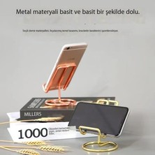 Span Cep Telefonu Standı Demir Kaplama Tembel Standı Yaratıcı Tablet Masaüstü Destek Standı (Yurt Dışından)